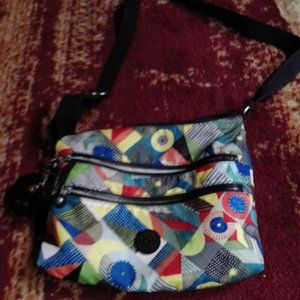 Kipling Geometric Crossbody Bag